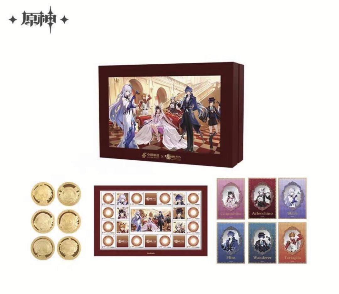 原神　FES2026　中国限定 ギフトボックス　5周年 ポストカード　記念