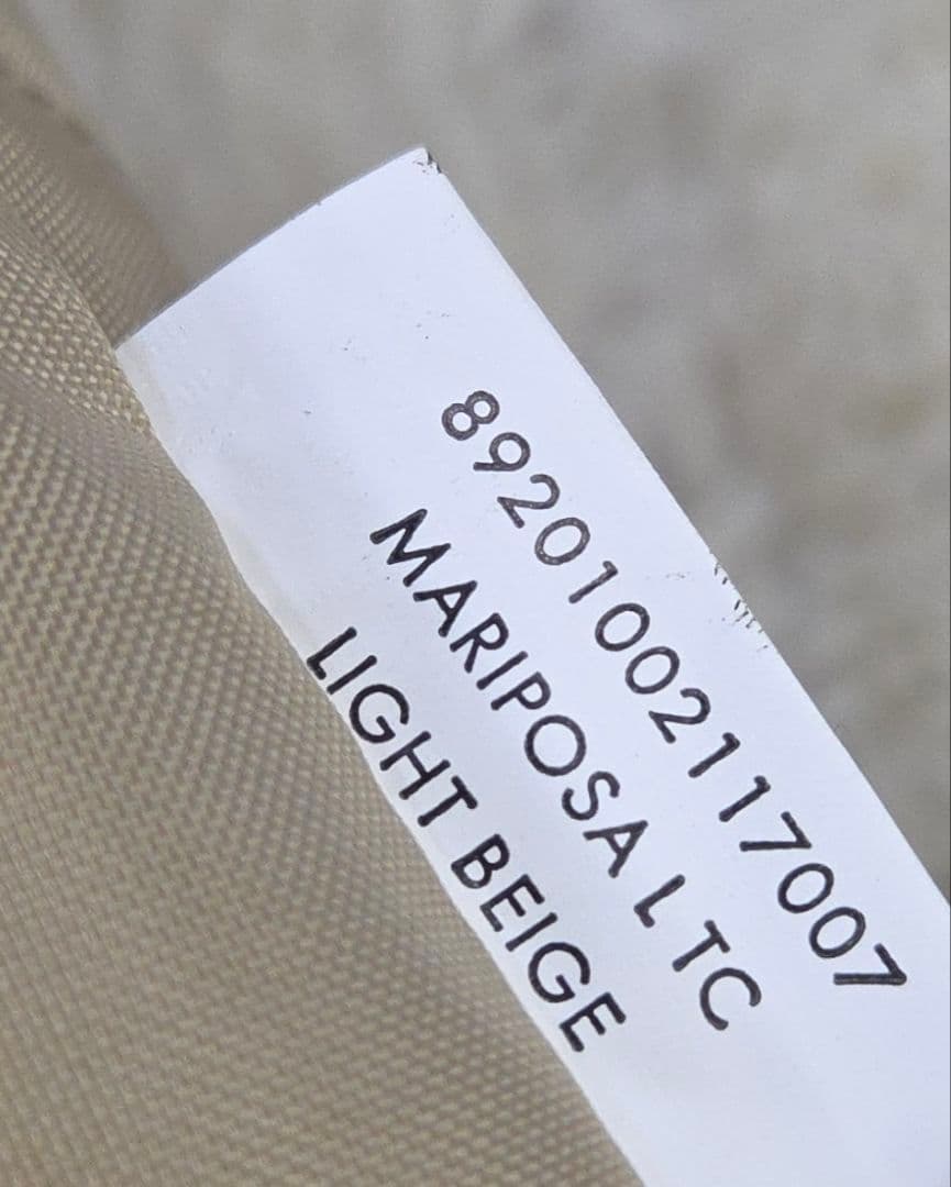 SABBATICAL MARIPOSA L TC タープ ライトベージュ