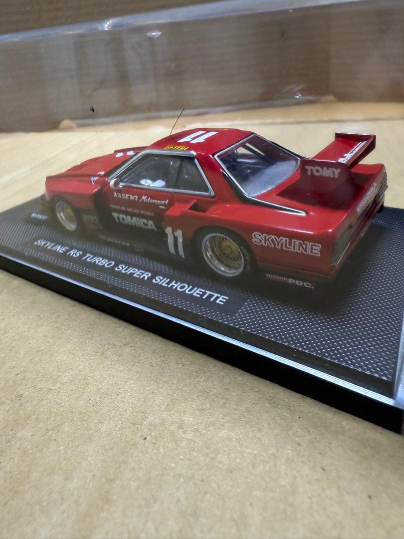 1/43エブロ トミカスカイラインスーパーシルエット