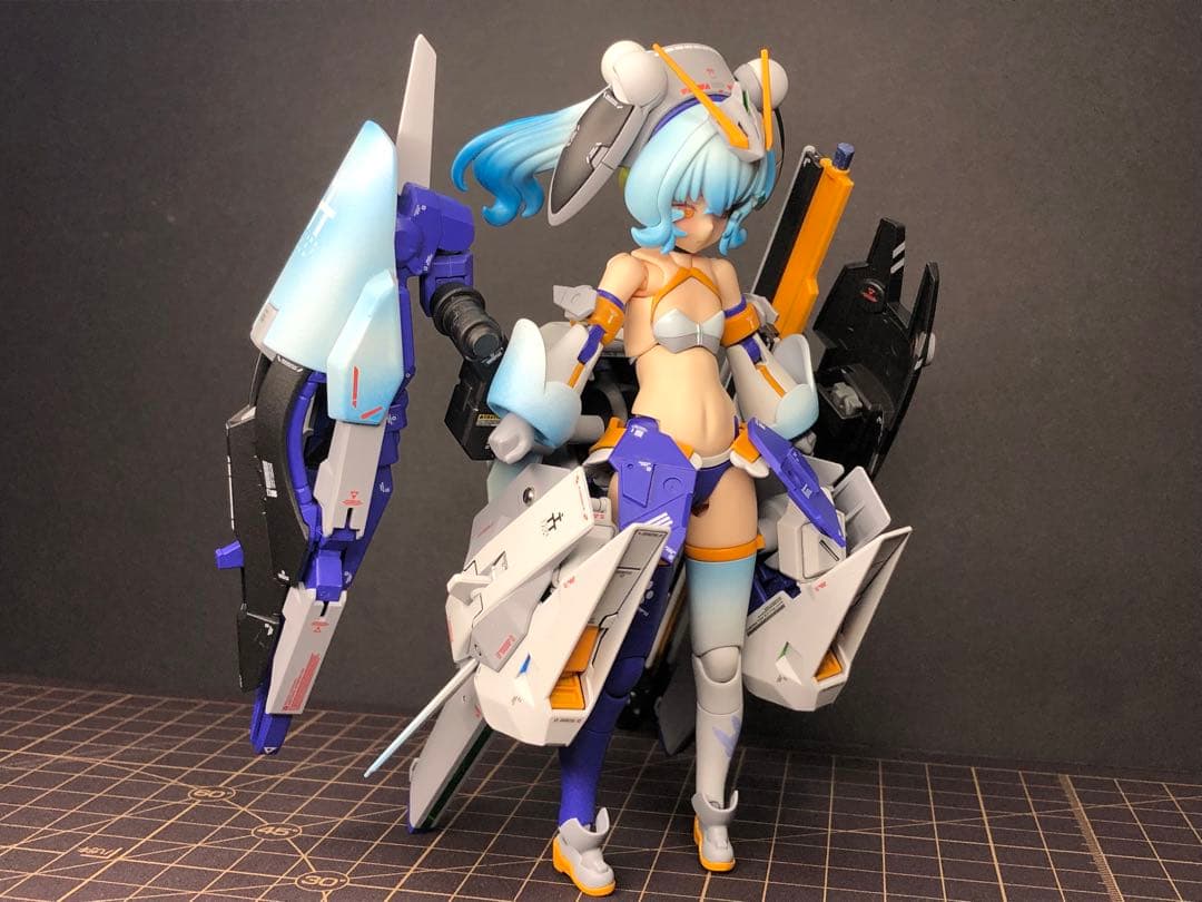 メガミデバイス PUNI☆MOFU トゥーンドウォート　塗装済み完成品