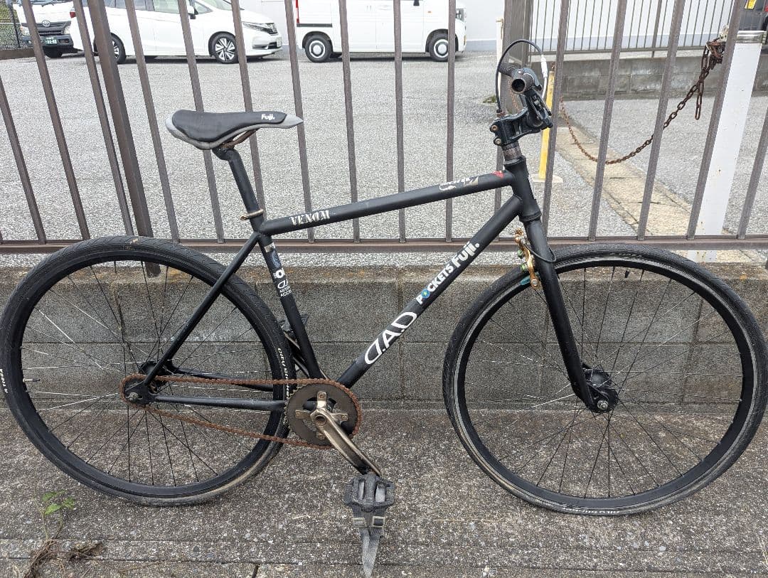 ★千葉県引取限定★フジ★ヴェノム★ベノム ピストバイク★シングルスピード★