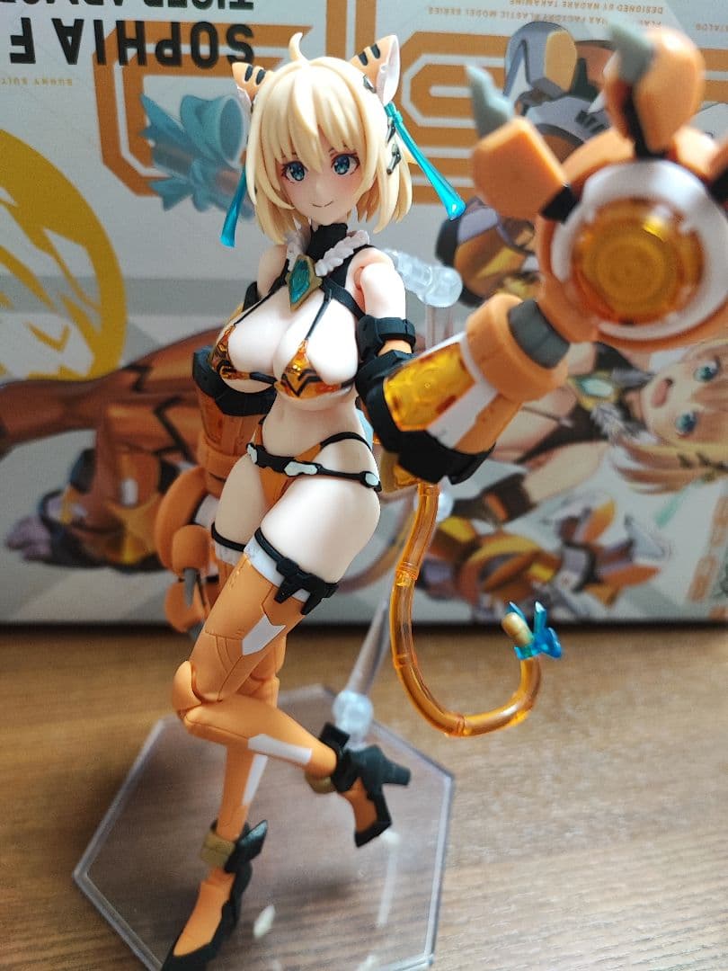 PLAMAX BP-02 ソフィア・F・シャーリング 虎アーマーVer 完成品