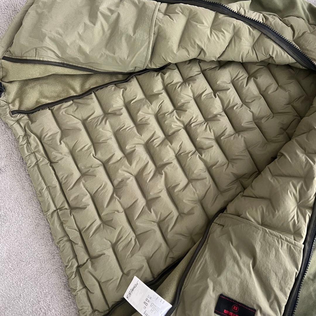 BRIEFING ブリーフィング　ダウンジャケット　中綿　メンズ　ゴルフ　カーキ