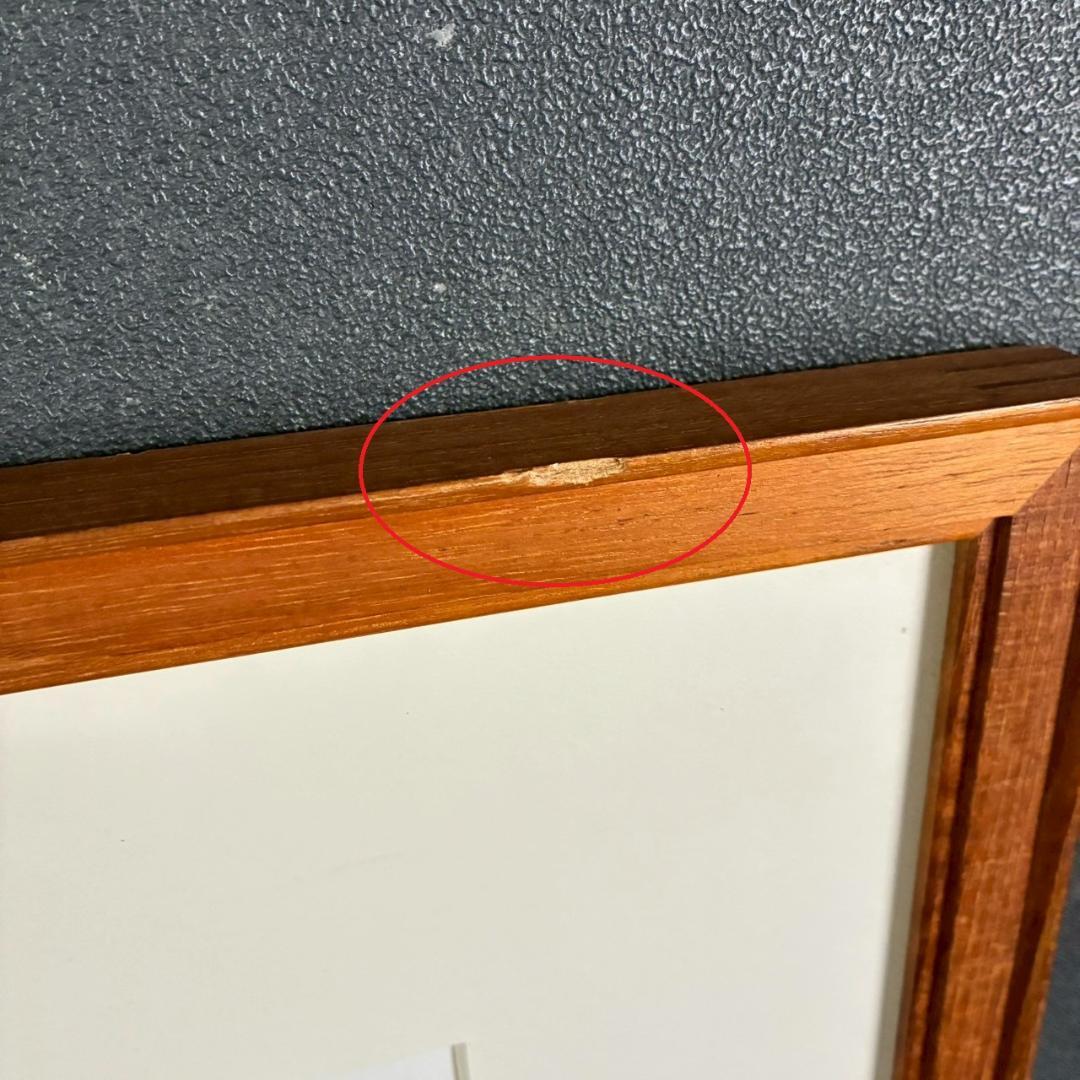 美品 小田切訓「モンマルトルの秋」リトグラフ 直筆サイン入り フランス パリ風景