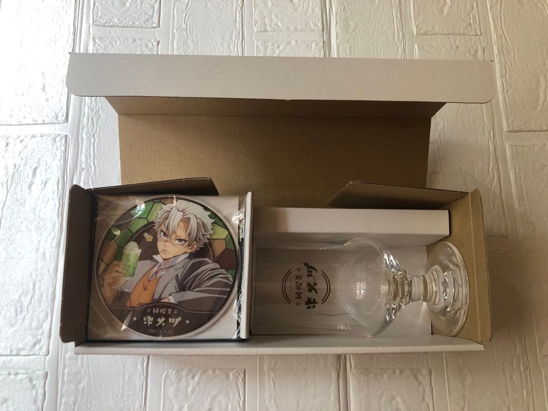 鬼滅の刃 AGF 2024 純喫茶 グラス アクリルコースター 不死川実弥