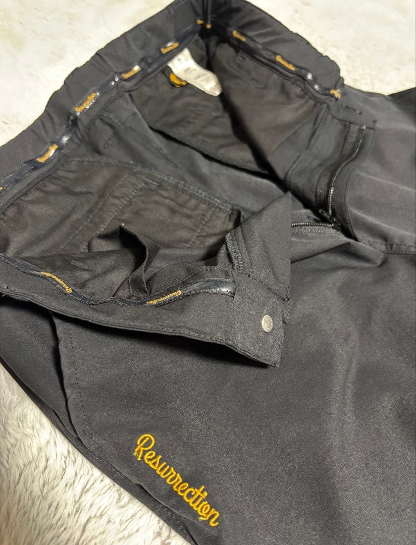 Resurrectionリフレクター2ウェイパンツ ブラックM