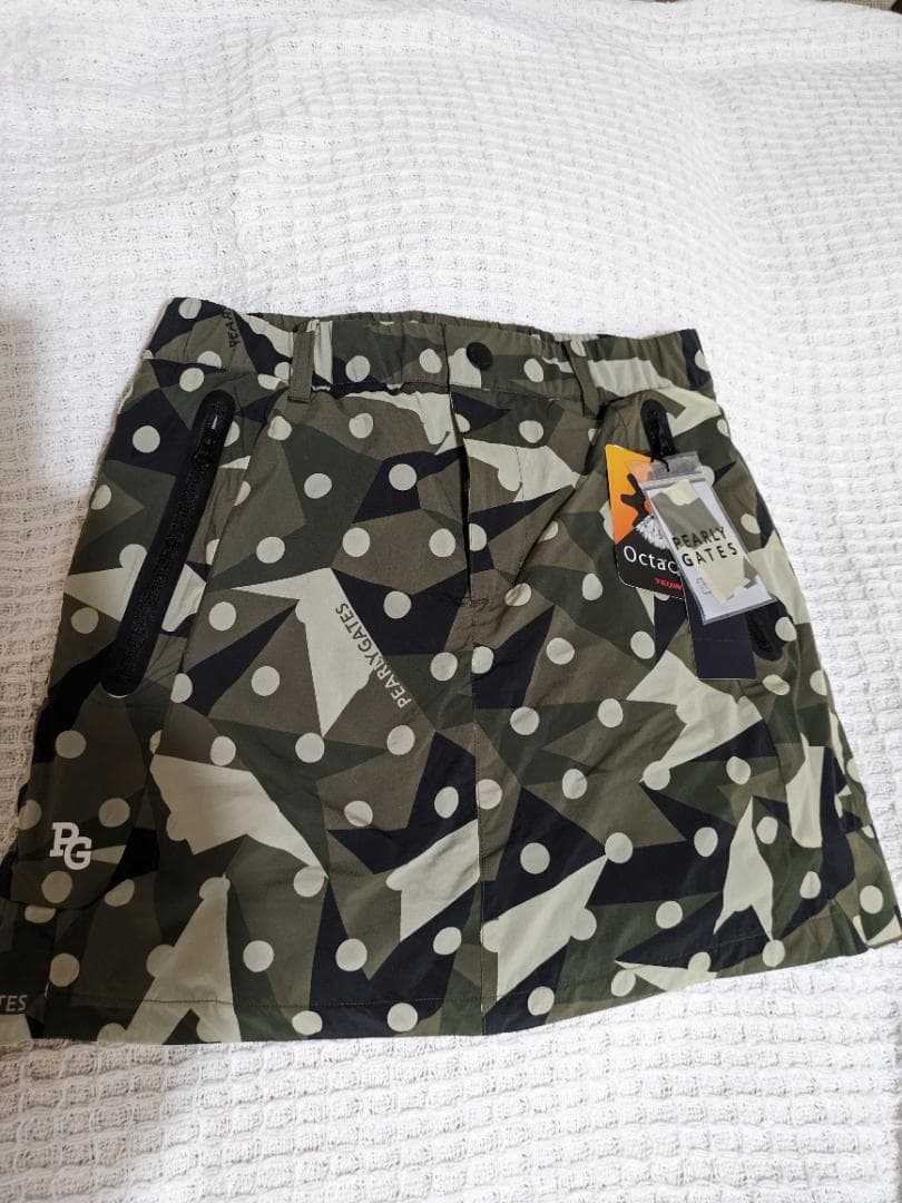 新春セール！PEARLY GATES 迷彩柄ニット・スカートセットサイズ0