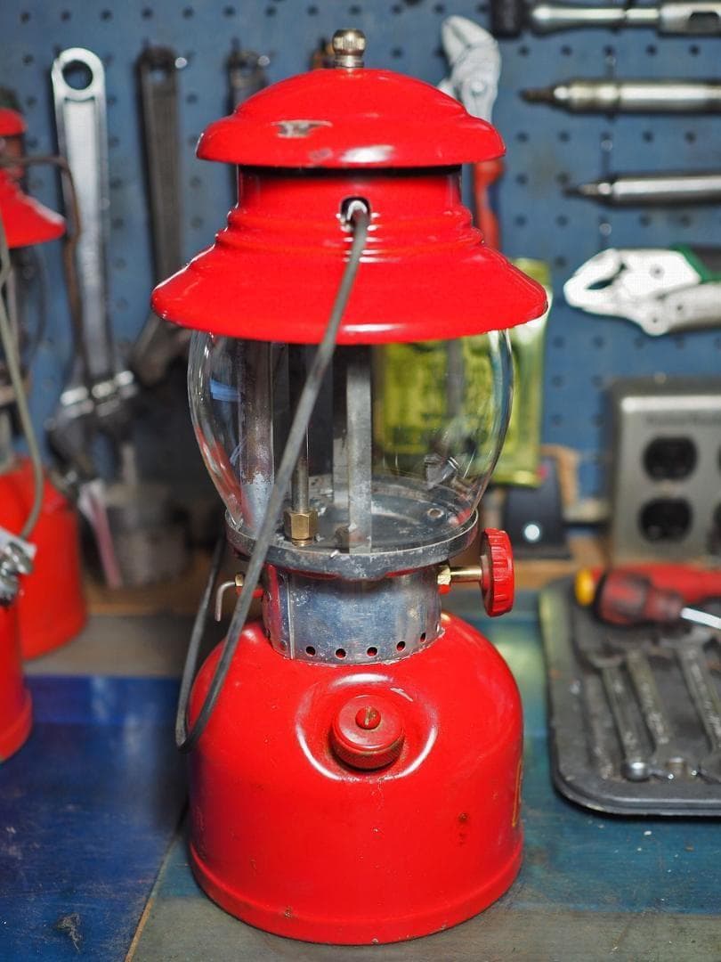 1957年1月 コールマン 200A ランタン（イエローボーダー）t79