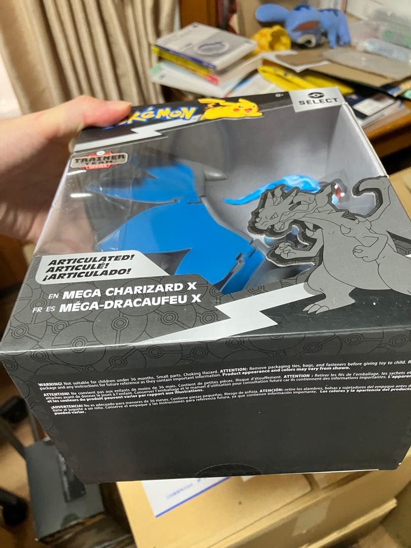 海外限定　ポケモンセレクト　メガリザードンX フィギュア