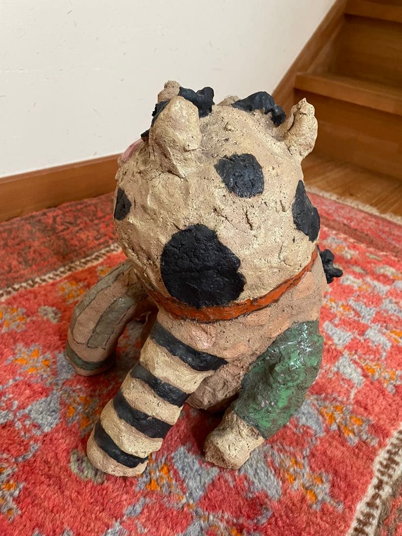 吉川千香子猫のオブジェ