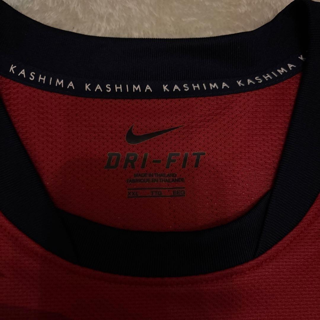 鹿島アントラーズ 2011年 ユニフォーム 40 小笠原満男 サイン入り XXL