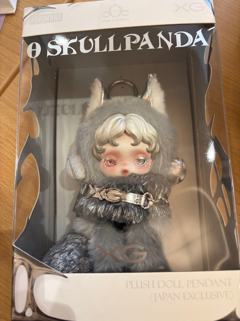 【正規品】POPMART SKULLPANDA × XG レシート付