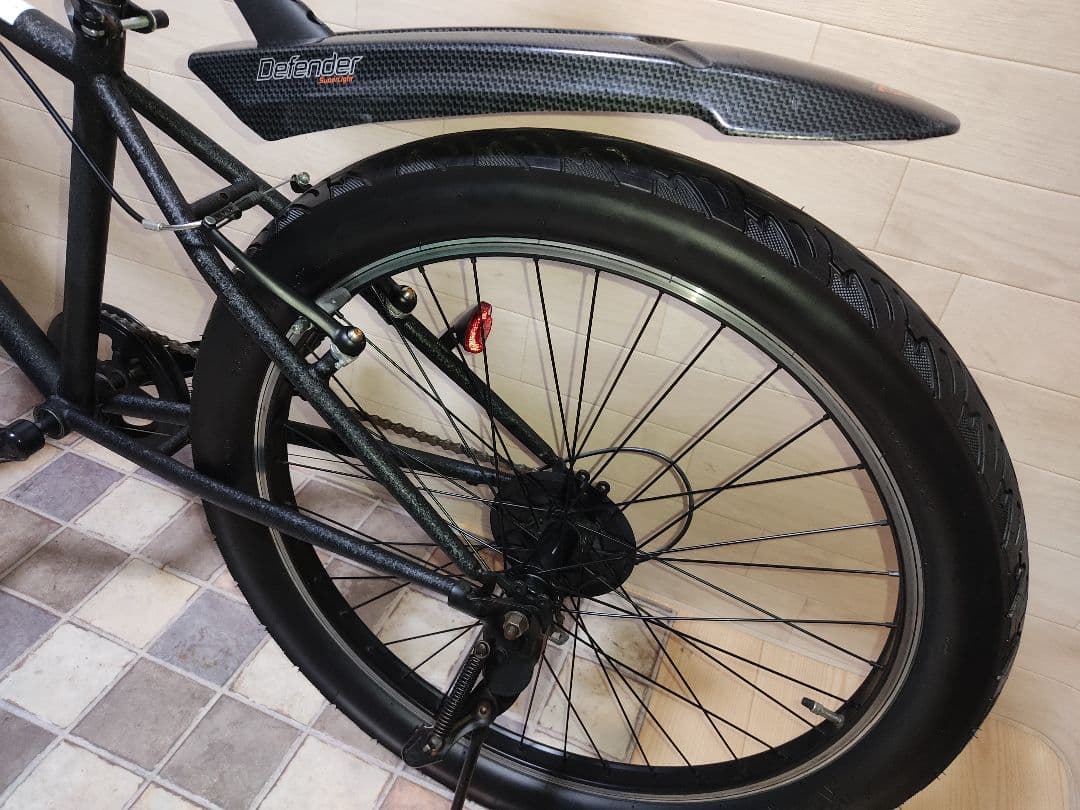 全国送料無料　ハマー　ファットバイク　　※画像の前後フェンダーは付属しません。