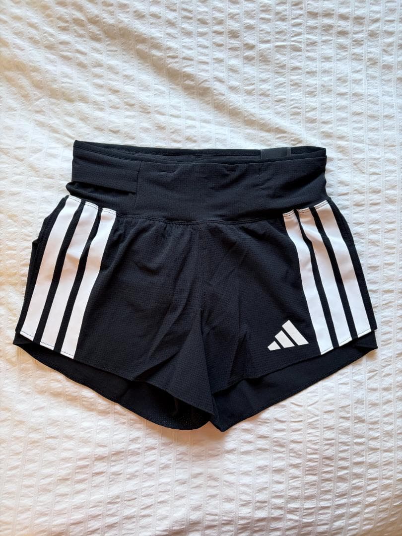 Adidas Adizero ランニングショーツ XS 3\" (US) タグ付き