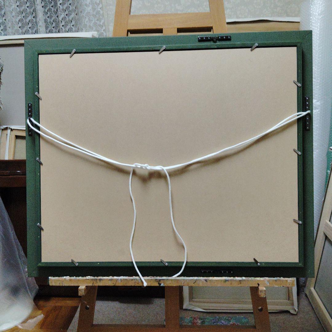 絵画、油絵、F15号、初夏ののエストニア、ラヘマー国立公園、佐原聖春