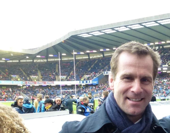 (2回使用)ラグビースコットランド2011 worldcupパターソンサイン付き