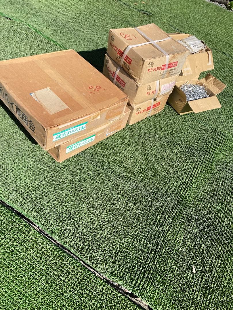 ラインテープ　硬式テニス1面（75m×2本） ②