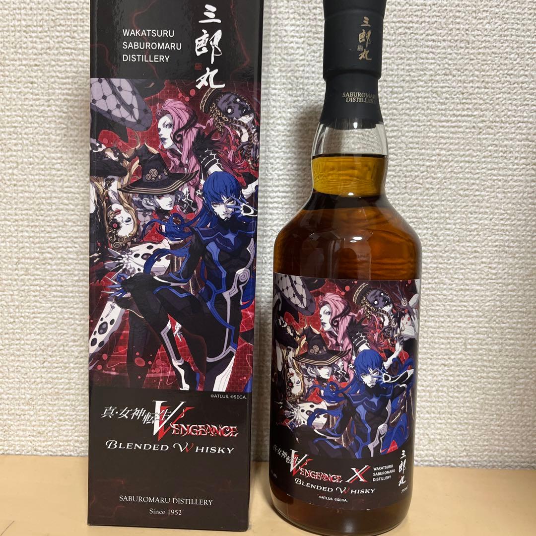 三郎丸ウイスキー　真・女神転生V Vengeance X 700ml