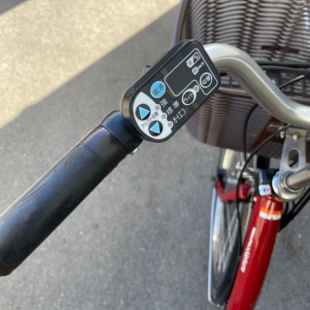 ヤマハ 電動アシスト自転車26インチ8.9Ah レッド