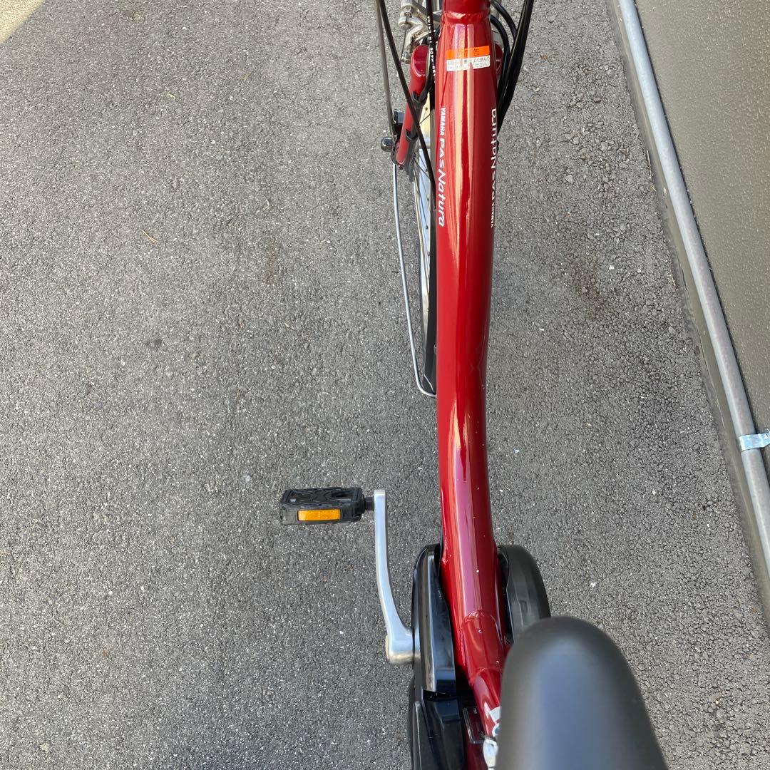 ヤマハ 電動アシスト自転車26インチ8.9Ah レッド