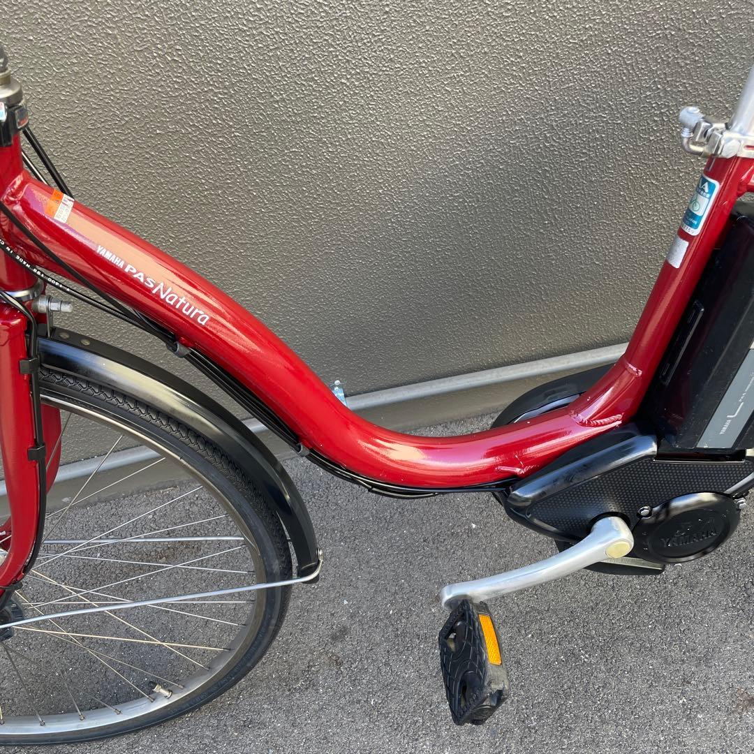 ヤマハ 電動アシスト自転車26インチ8.9Ah レッド