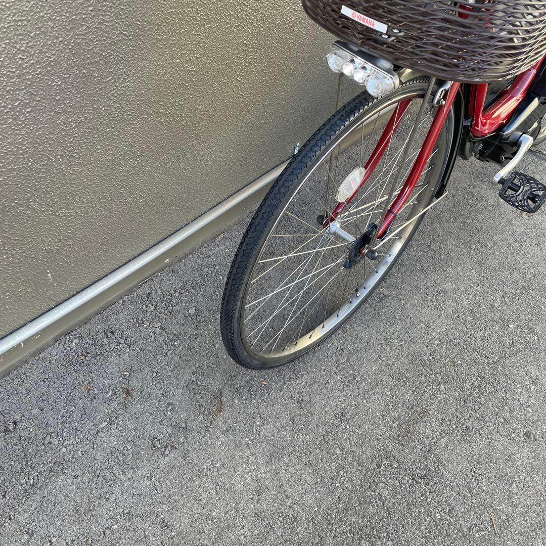ヤマハ 電動アシスト自転車26インチ8.9Ah レッド