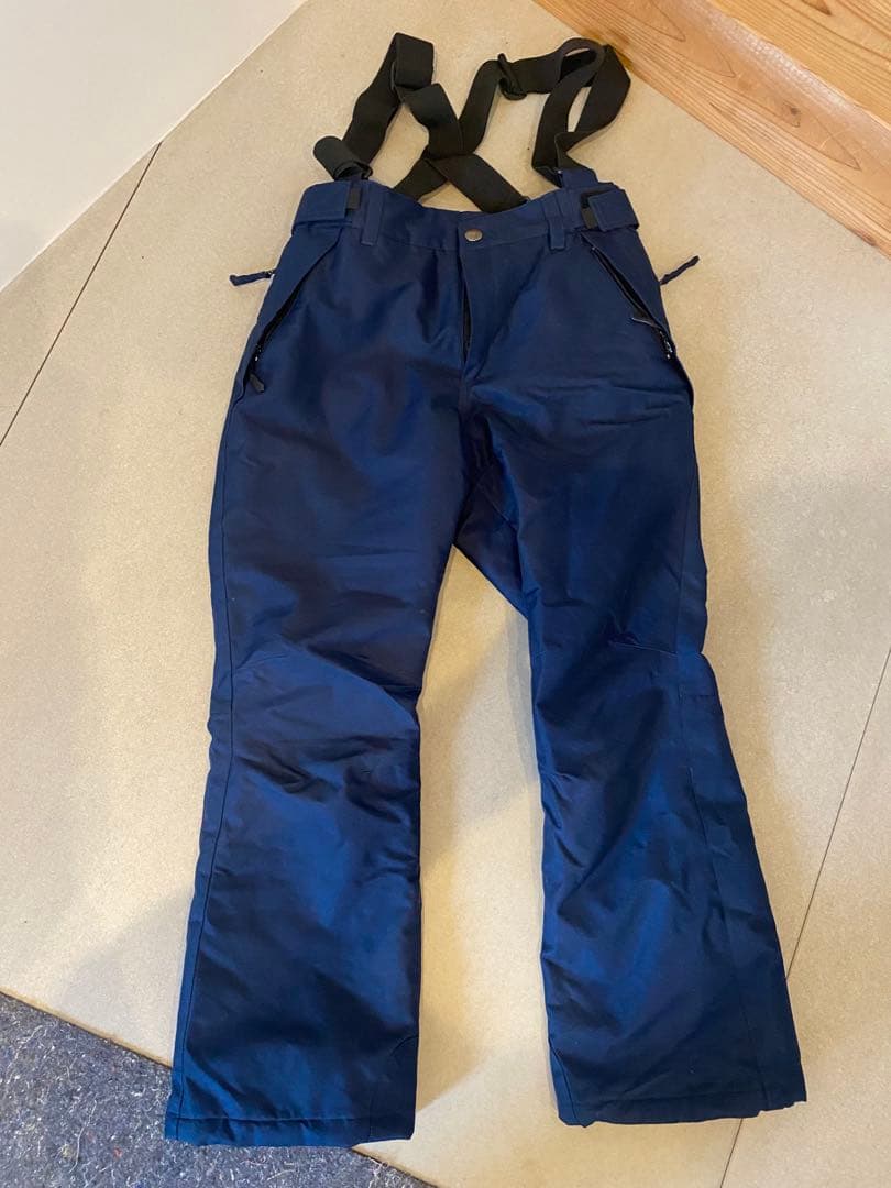 子供用(小学高学年〜)スキーウェア 黒 青 オレンジ スプラッター