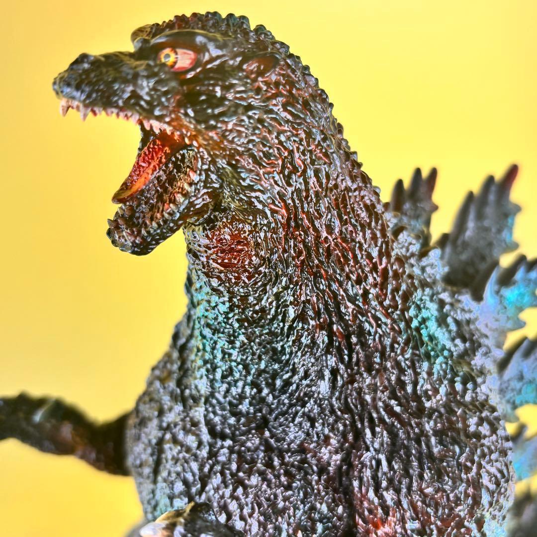 東宝30ｃｍシリーズ ラストシーン ゴジラ グリーンメタ 後藤 彩色所 カスタム