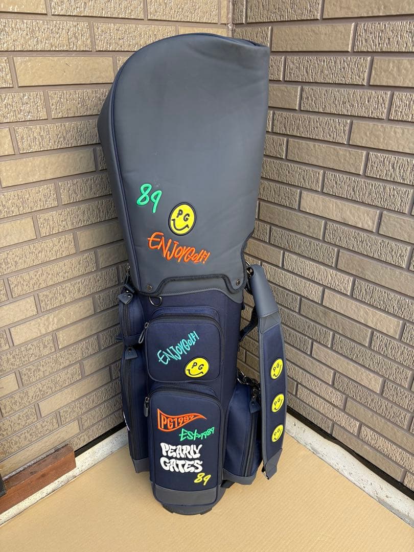 ayaka　　PEARLY GATES キャディバッグ ネイビー