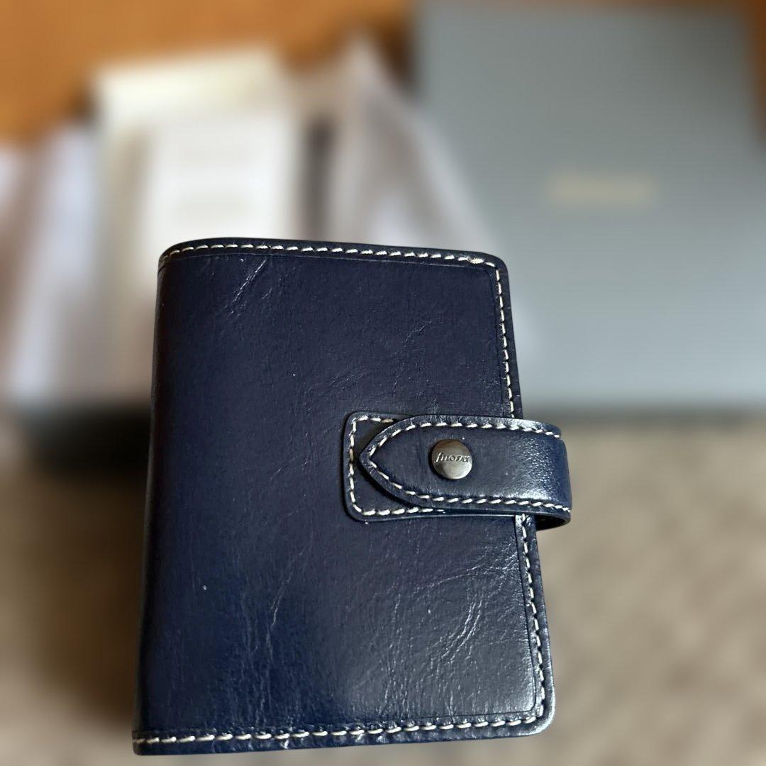 filofax(ファイロファックス) マルデン システム手帳 ミニ ネイビー