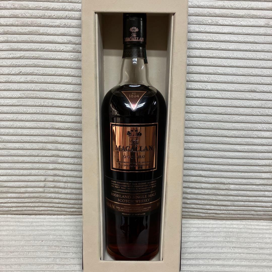 ⭐︎新品未開封⭐︎ザ・マッカラン オスクーロ シングルモルト 700ml