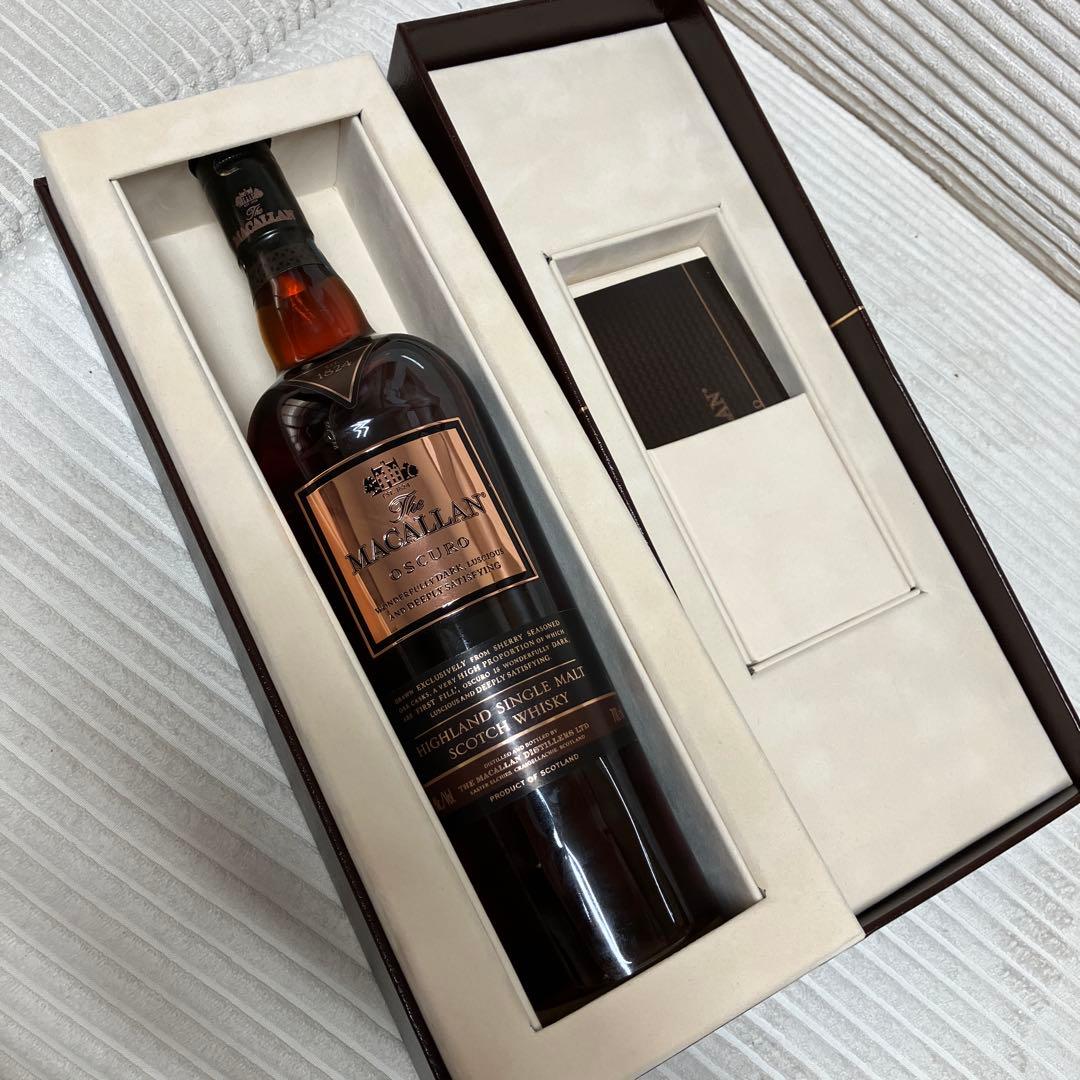 ⭐︎新品未開封⭐︎ザ・マッカラン オスクーロ シングルモルト 700ml