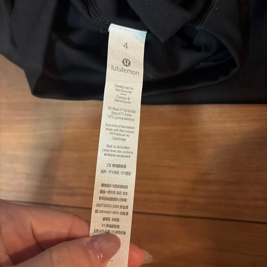 lululemon Wonder train レギンス ブラック 4 透けにくい