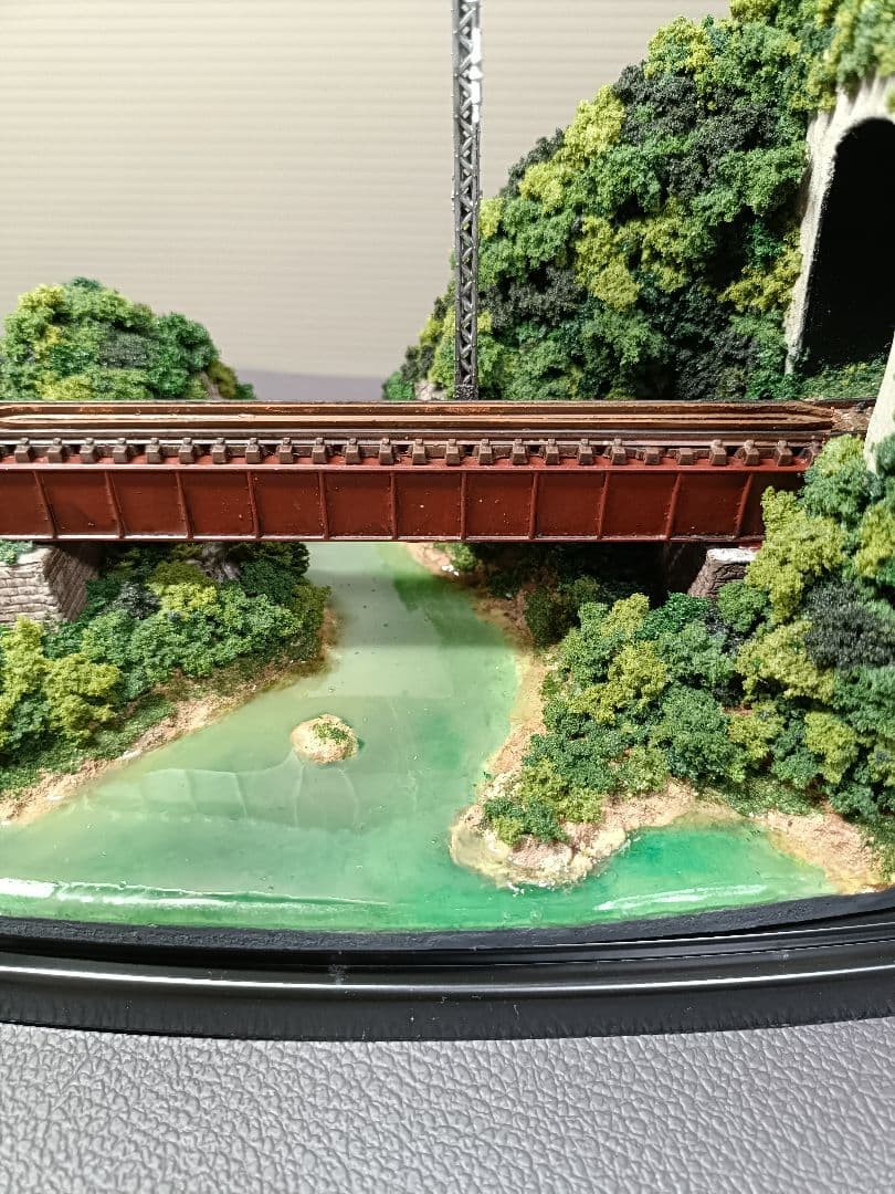 No.48鉄道Nゲージジオラマ車両付き