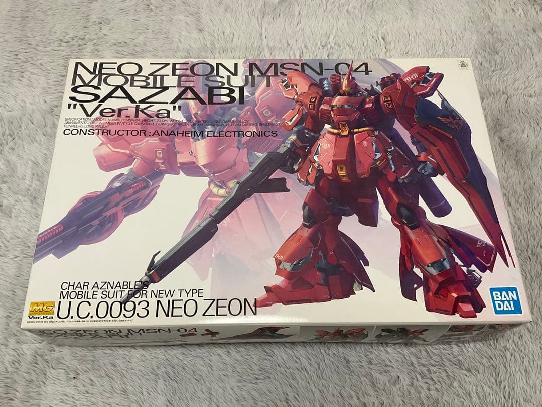 MG MSN-04 SAZABI Ver.Ka 1/100 新品未開封