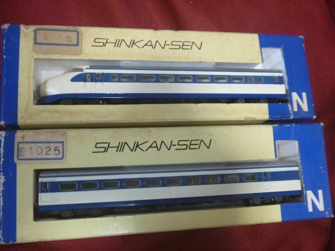 Nゲージ　0系新幹線 初期型 8両セット(学研)