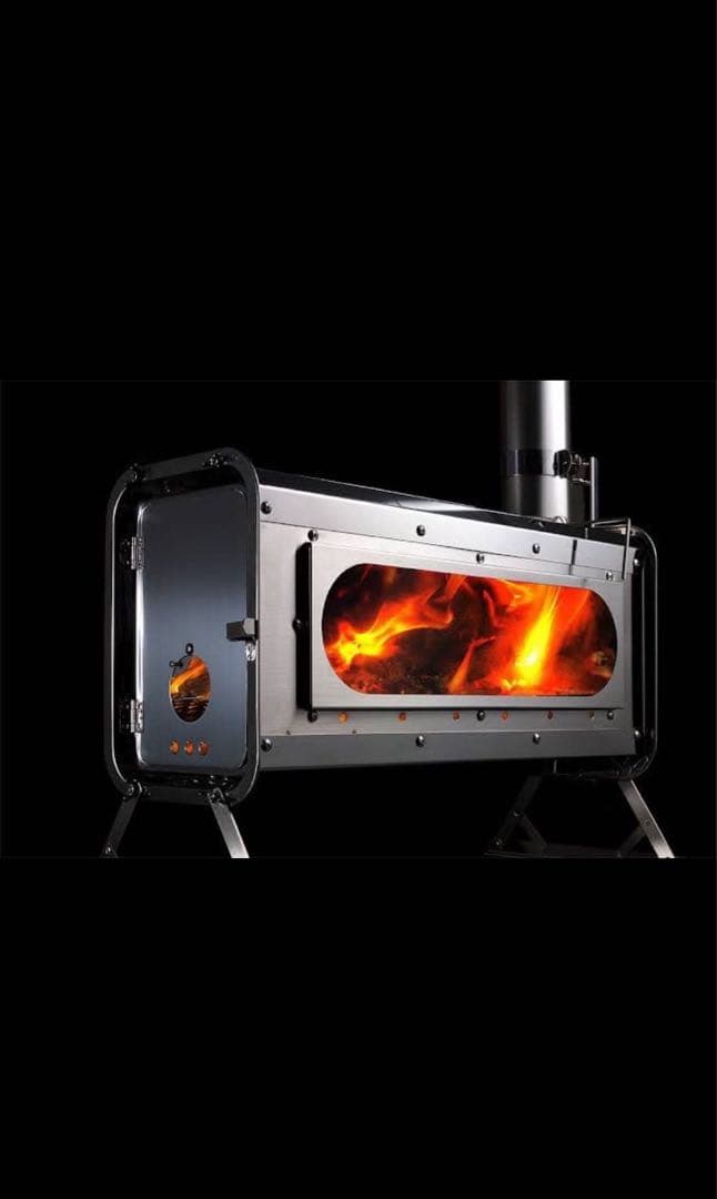 【新品未使用】fbストーブneo ホリデーロード　延長煙突＋バッグ付