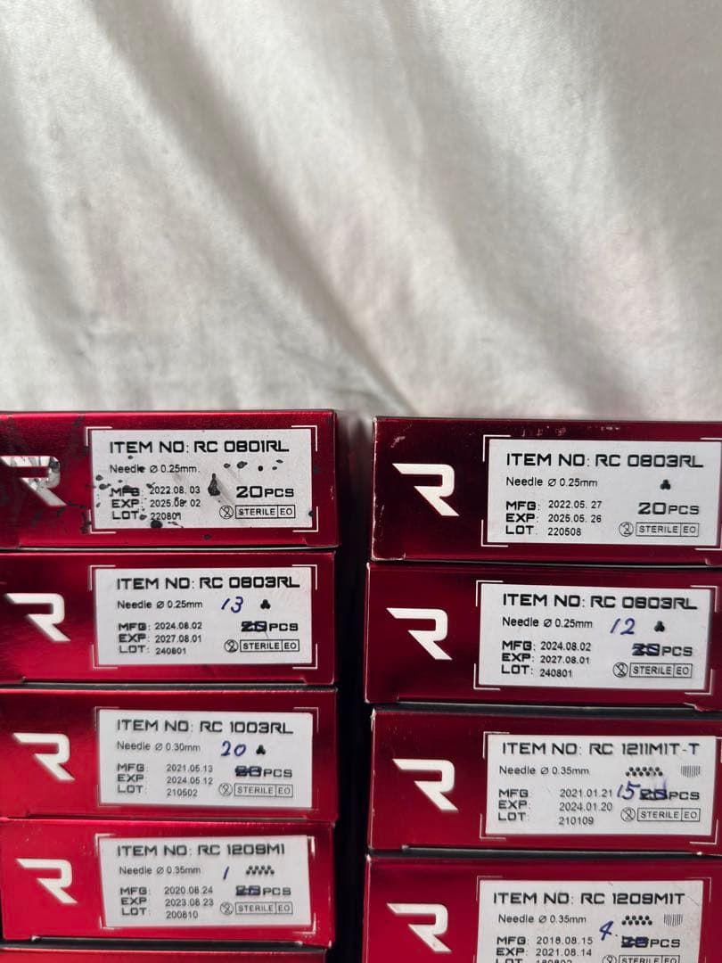 RadicalTattooSupply タトゥーカートリッジ 大量まとめ売り