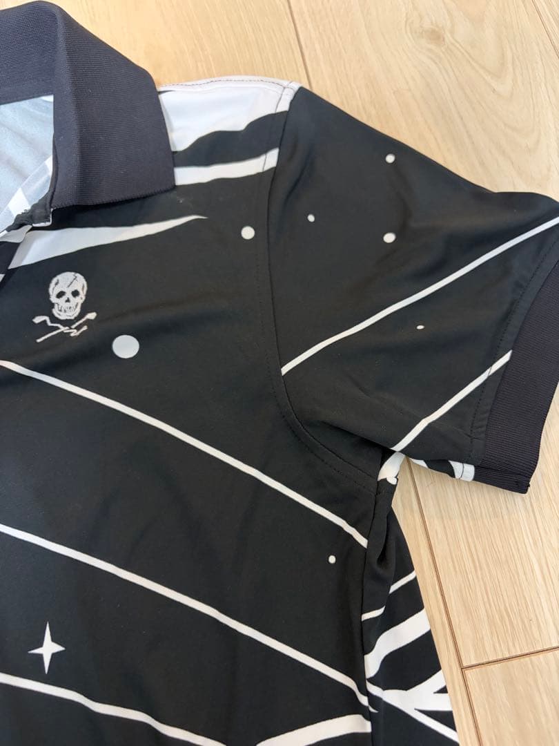 MARK & LONA TOMMII LIMコラボ　宇宙デザイン ポロシャツ