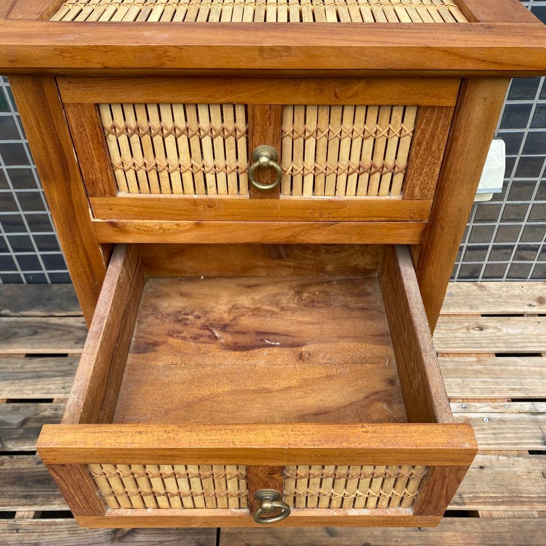 ヴィンテージ バンブーチェスト 収納家具 インテリア 店舗什器