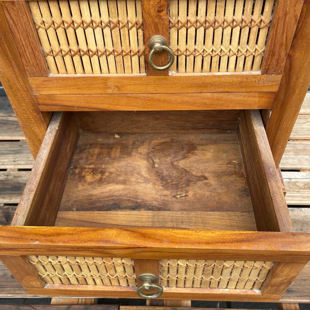 ヴィンテージ バンブーチェスト 収納家具 インテリア 店舗什器