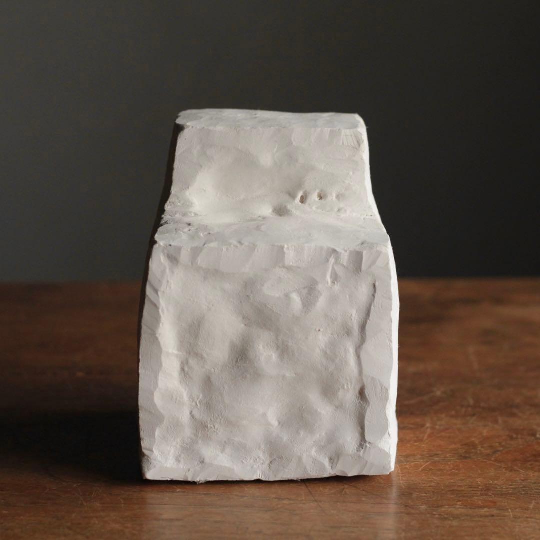 石塑粘土 立体作品 「家」 sculpture 現代美術