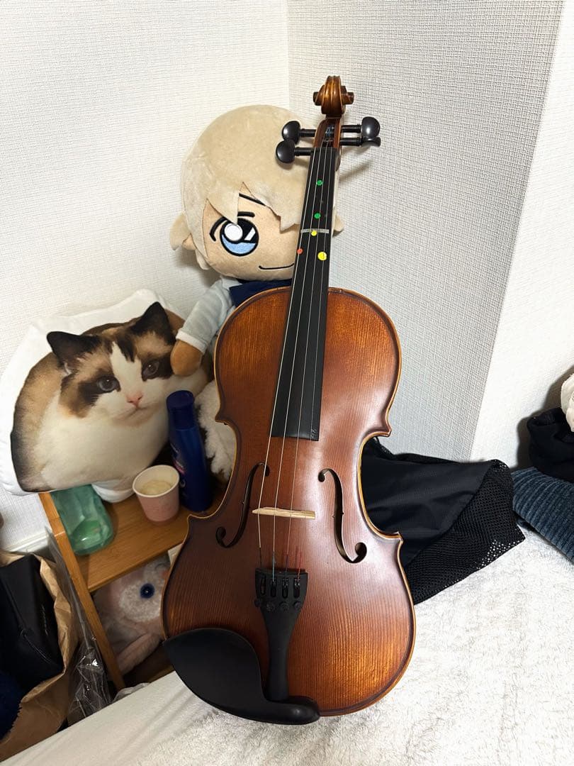 バイオリン 4/4 初心者おすすめ セット（本体・弓・ケース・肩当付き）