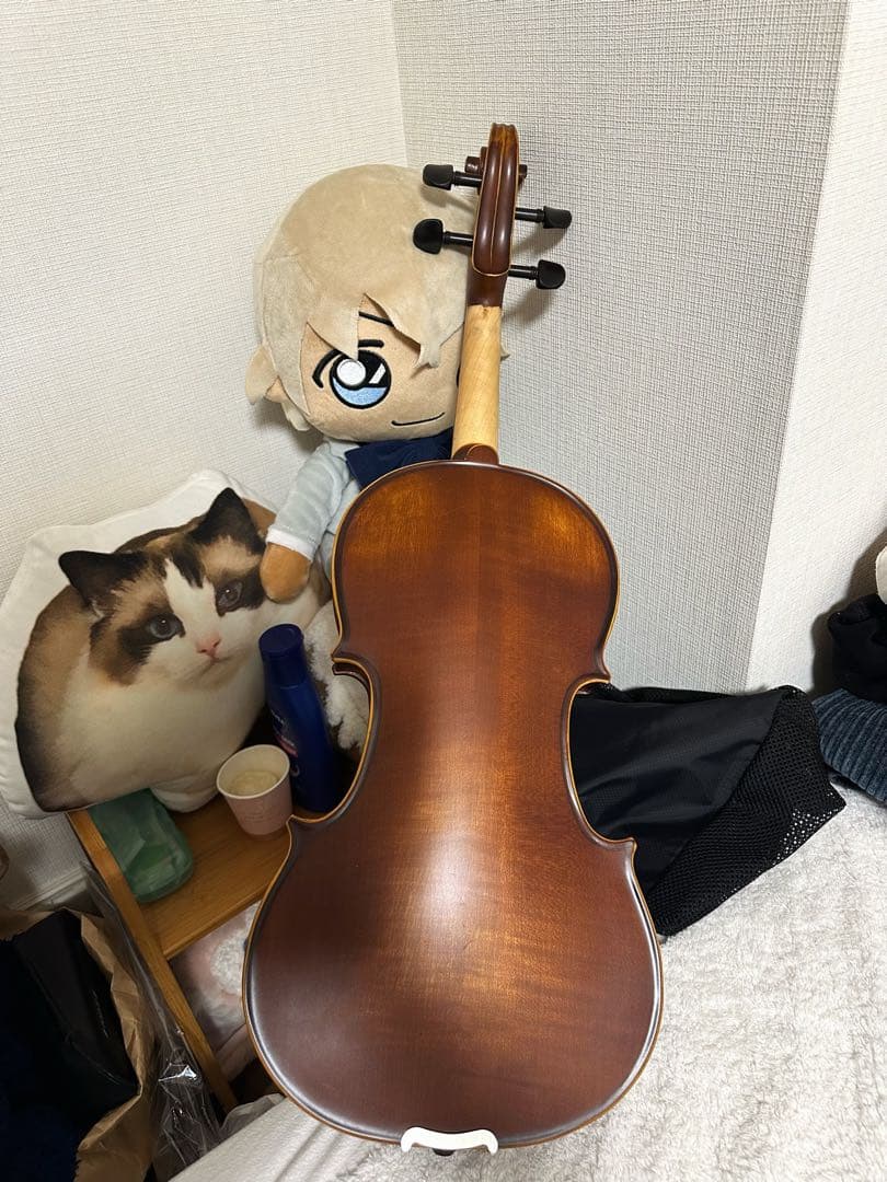 バイオリン 4/4 初心者おすすめ セット（本体・弓・ケース・肩当付き）