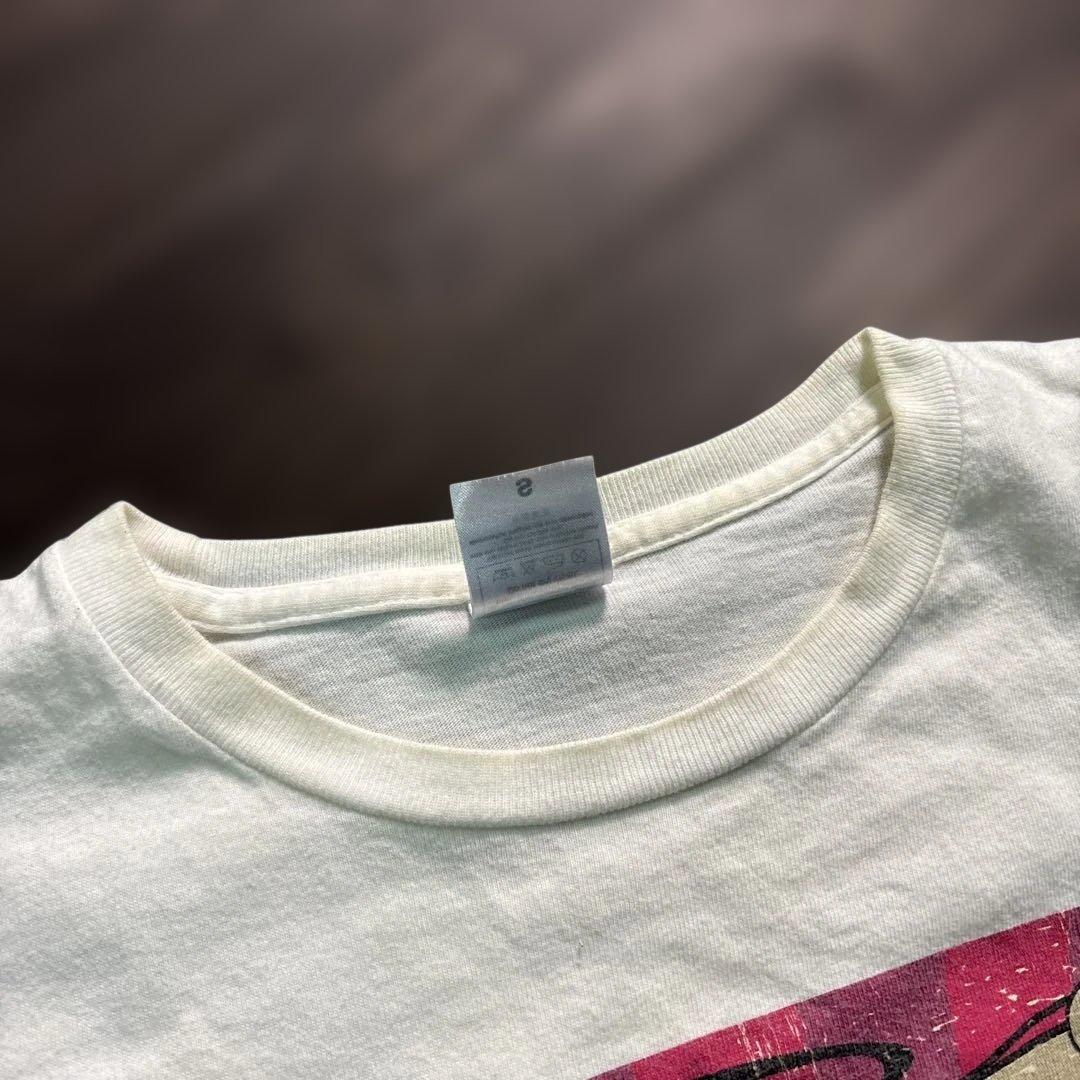 8SM1 浜崎あゆみ　15’sライブツアーTシャツ　白　古着　used