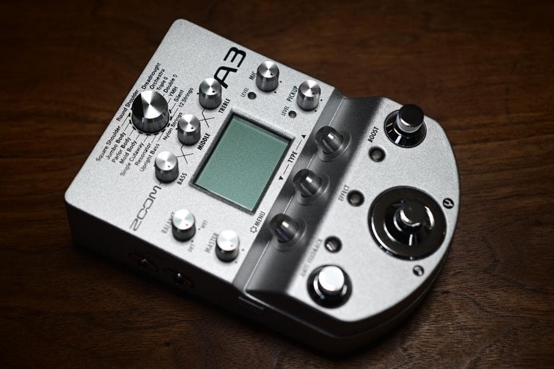 ZOOM A3 プリアンプ＆マルチエフェクター