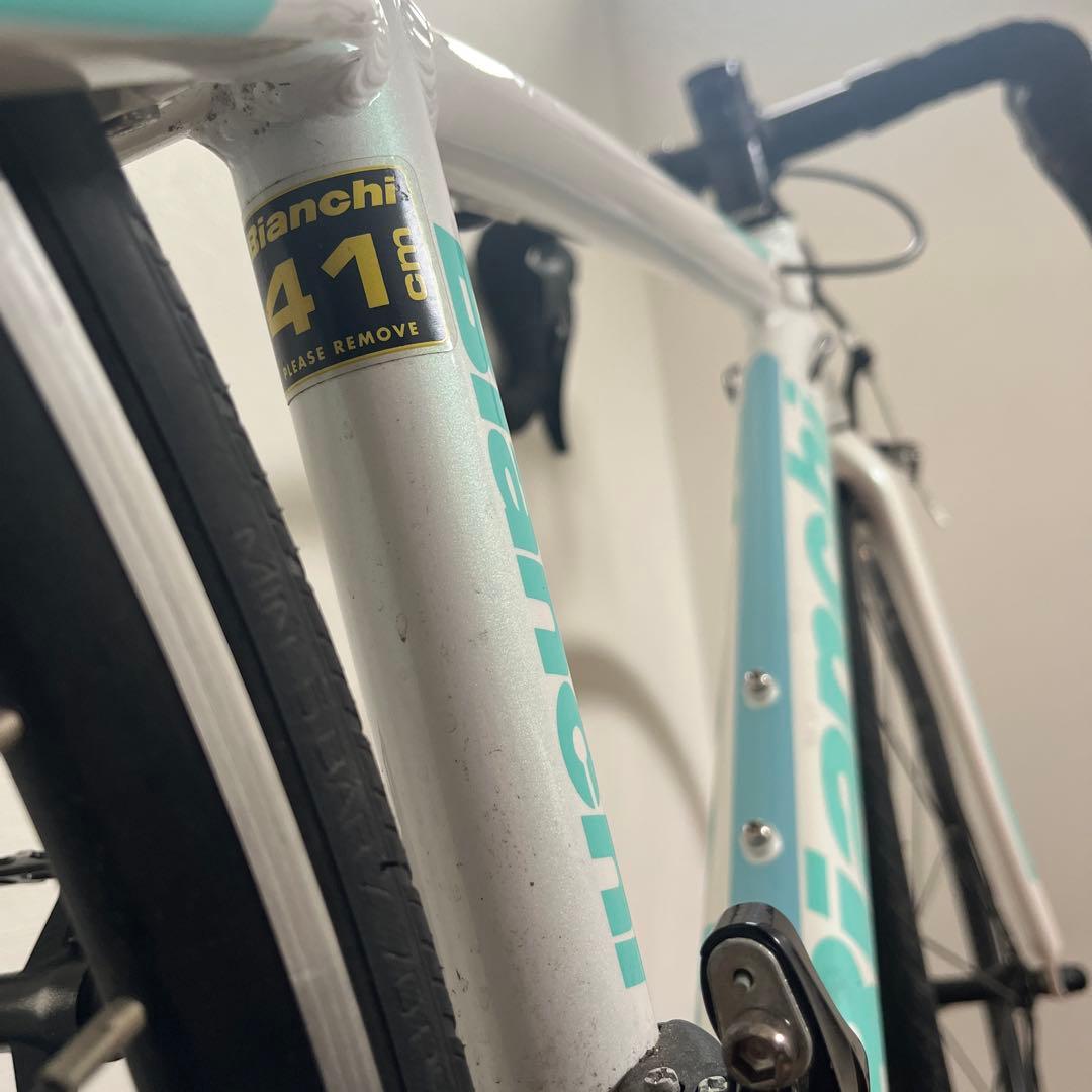 送料無料　ロードバイク　ビアンキ　BIANCHI サイズ41 ホワイト