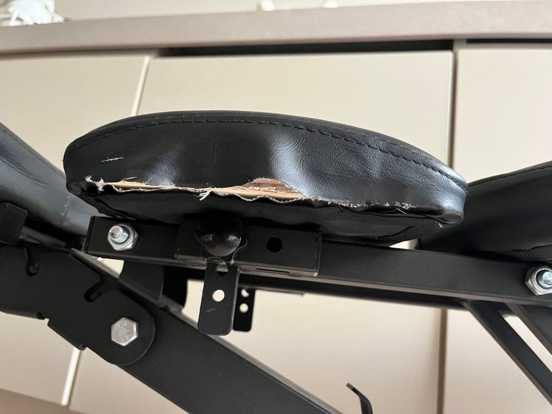 ダンベル41.5kg×2個とベンチ