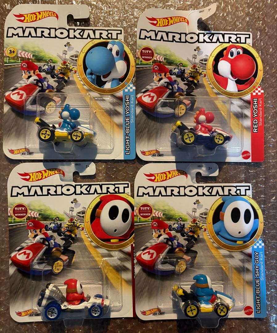 Hot Wheels マリオカート ミニカー 23個セット　タヌキマリオ他