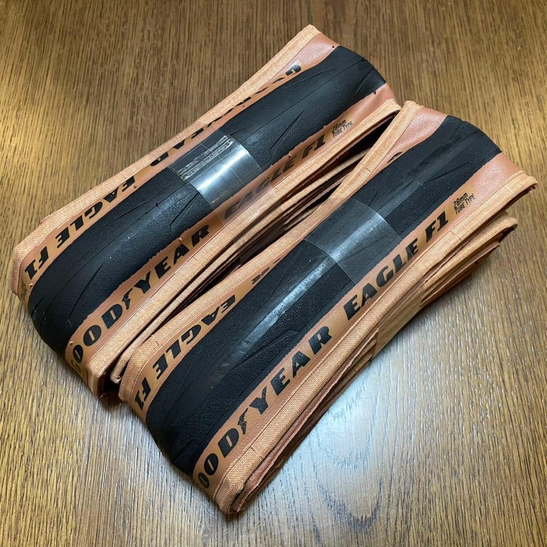 GOODYEAR　EAGLE F1　チューブタイプ　700×28c　TAN